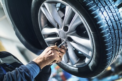 Tire repair clearance anchorage